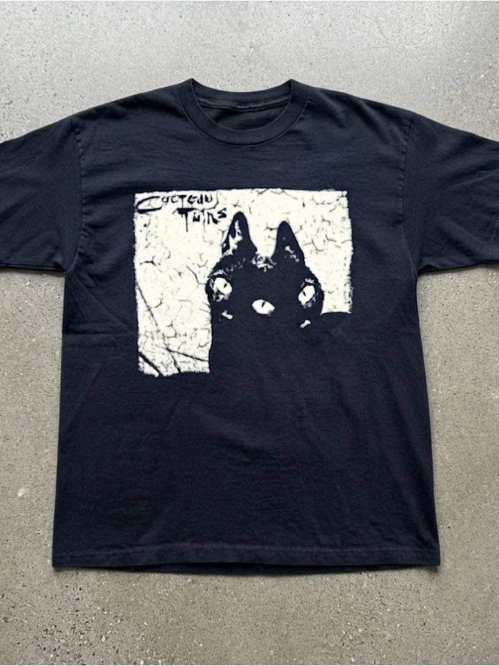 The Cure Gothic Black Cat Indie Rock Band Graphic Gildan T-Shirt